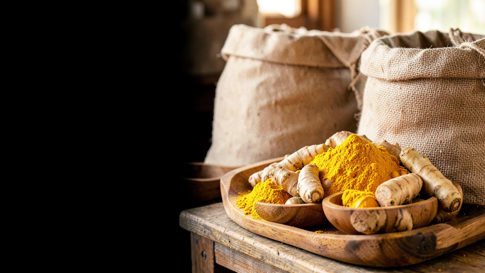 Premium Turmeric prepared for export